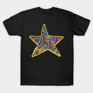 RAINBOW STAR! RAINBOW STAR! RAINBOW STAR! T-Shirt